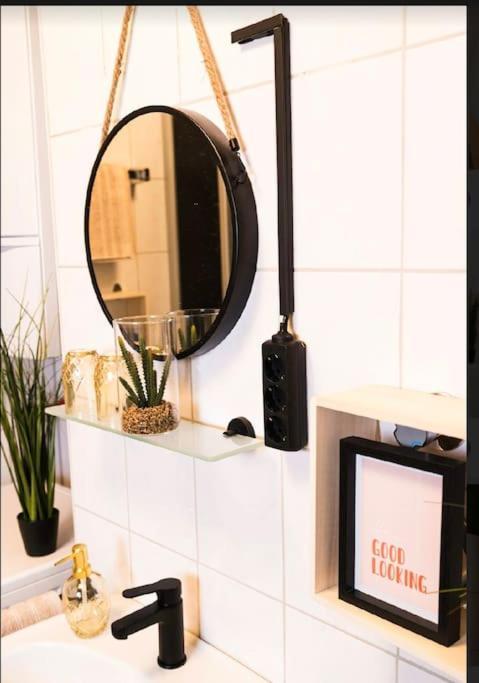 Willkommen Im Apartment Lilly In Ladbergen Direkt Am Flughafen Fmo Ngoại thất bức ảnh